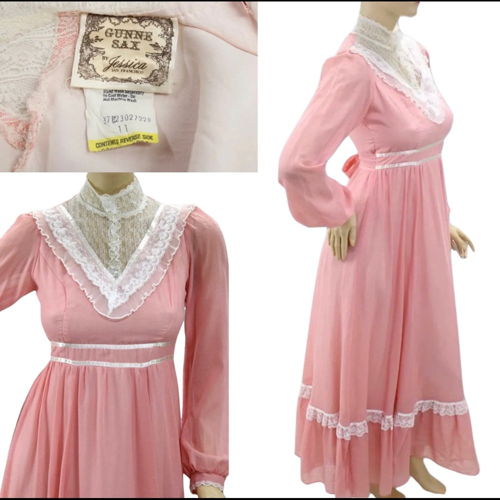 Gunne Sax Prairie Maxi Dress